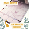 Hochzeitskalender | Hochzeitsplaner | Mit Stickerbogen