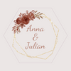 Hochzeits Ring Box Personalisiert | Hexagon Ring Etui