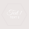 Hochzeits Ring Box Personalisiert | Hexagon Ring Etui