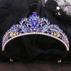 Enja Braut Diadem Rot | Braut Haar Schmuck | Braut Accessoires