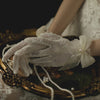 Brauthandschuhe, Brautkleid Accessoires, Hochzeits-Villa, Brautaccessoire, Hochzeitsaccessoire, Braut, Hochzeit, das gewisse etwas,  Handschuhe, Perlen, Vintage, Vintage Hochzeit, weiß