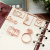 Hochzeit, Hochzeit Papeterie, Büroklammern, Herz Büroklammern, Papier Clip, Scrapbook, Wedding Scrapbook, Gastgeschenk, Hochzeitseinladung, Dankeskarten
