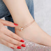 Fußkette, Fußkettchen, Brautschmuck, Gold, Rose Gold, Silber, Brautschuhe, Brautaccessoires, Brautoutfit, Braut Accessoires, Hochzeit, Hochzeitsschmuck, Schmuck