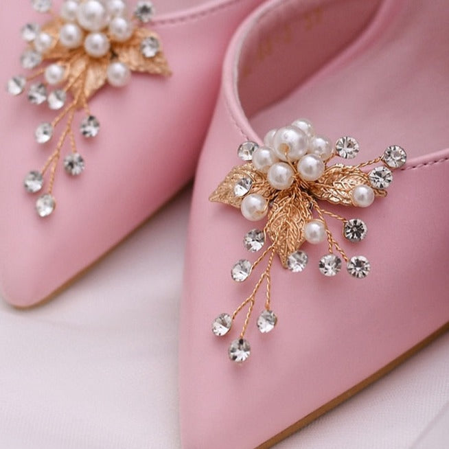 Clara Schuh Clip | Schuhanstecker | Schmuck für Brautschuhe und Handtasche