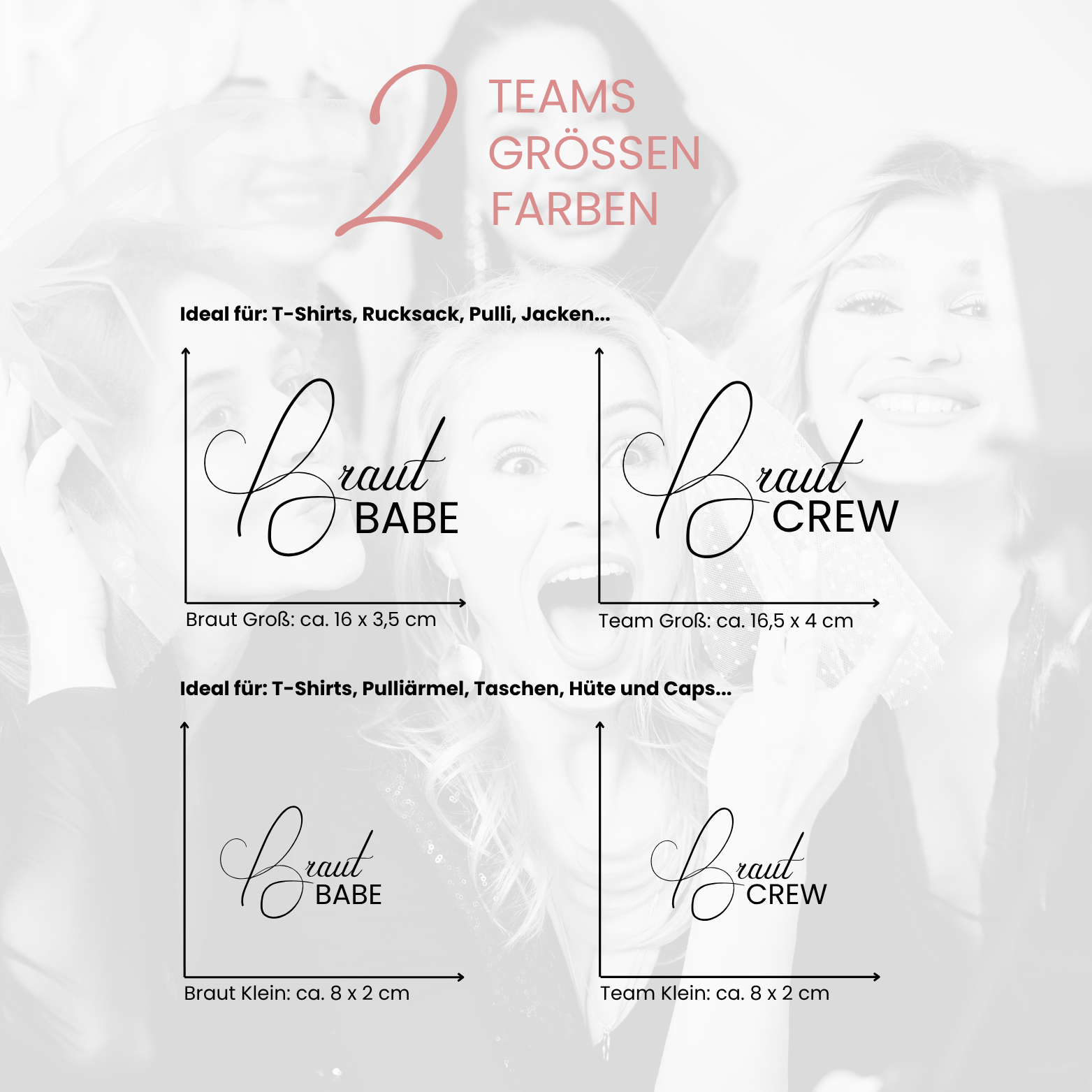 Braut Crew Junggesellenabschied, Hochzeitsgruppe Outfit, Bride Crew Gifts, Braut Crew Frauen T-Shirt