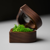Personalisierte Ring Box Herz | Holz Ringbox Hochzeit | Ringschatulle