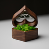 Personalisierte Ring Box Herz | Holz Ringbox Hochzeit | Ringschatulle