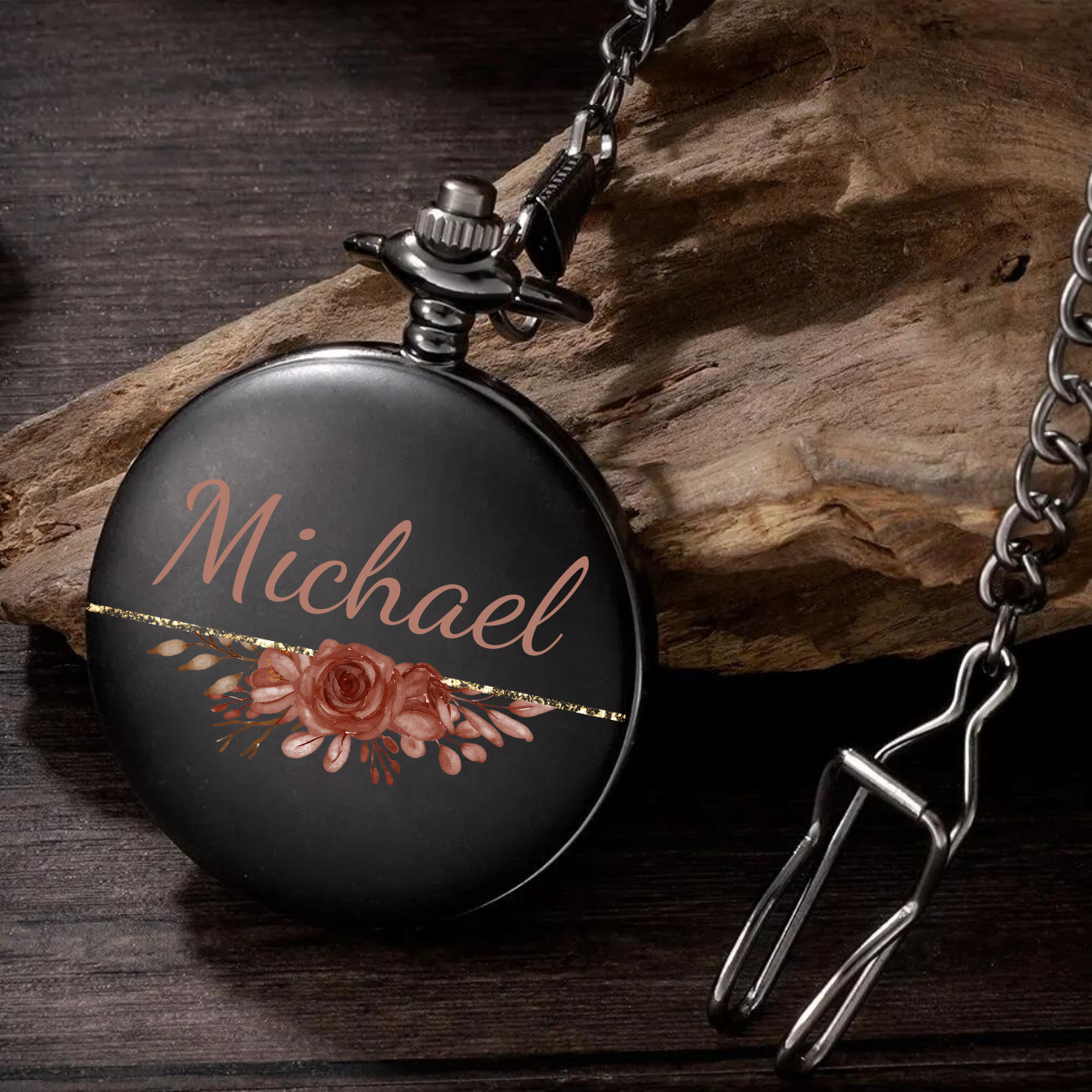 Taschenuhr mit Gravur, personalisierte Uhr, Herrenuhr mit Gravur, Bräutigam Geschenk, Trauzeugen Geschenk, Hochzeitsgeschenk für Ihn, Uhr mit Gravur, personalisiertes Geschenk, Grooms, Hochzeits-Villa, Accessoires für Ihn, Best Man,  Herrenschmuck, Geschenkeset, Schmuck für Ihn, Armband für Ihn, Hochzeitstag, Geschenk Hochzeitstag, Geschenk für ihn, Personalisierte Taschenuhr schwarz, mattes schwarz, Männergeschenk, Geschenk Brautvater