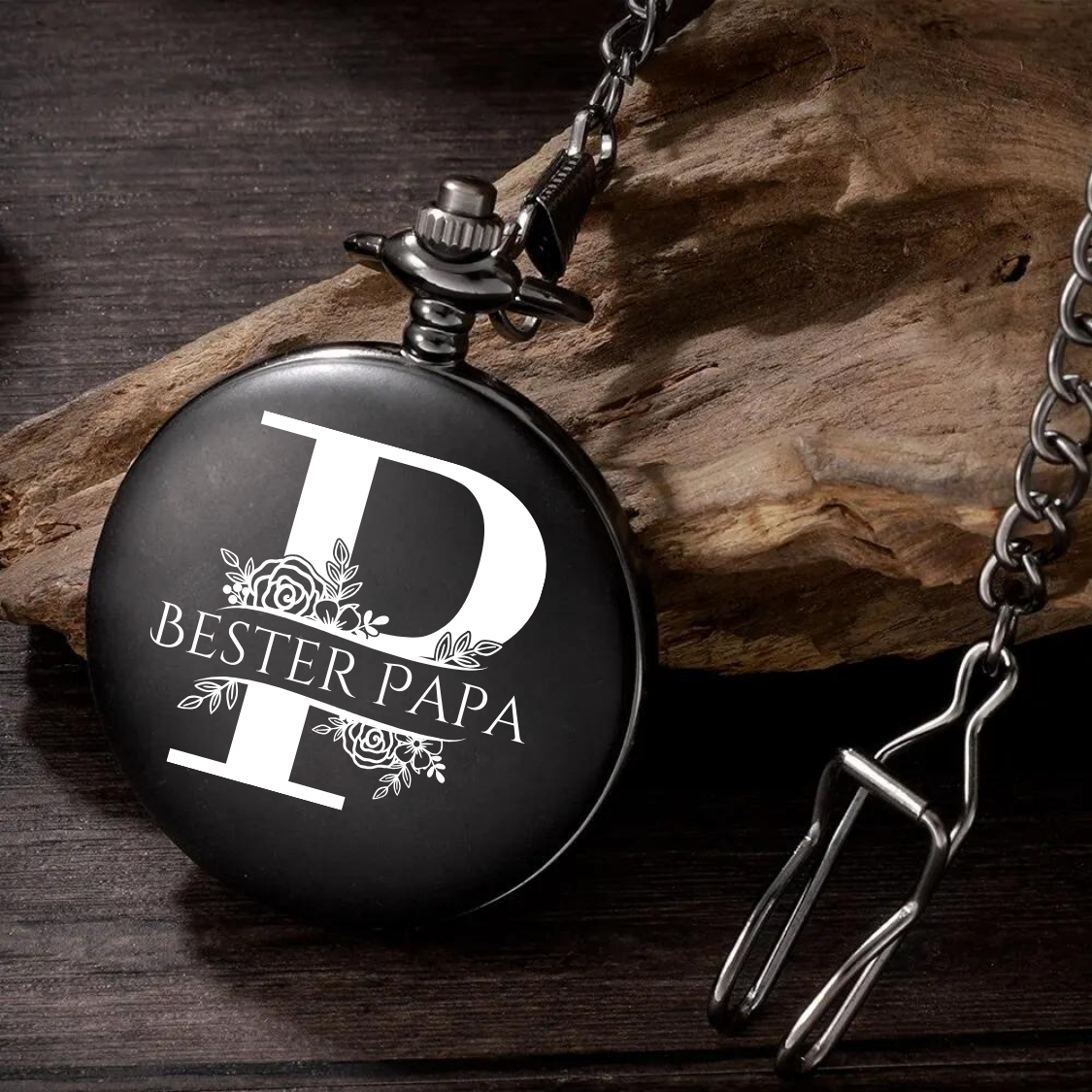 Taschenuhr mit Gravur, personalisierte Uhr, Herrenuhr mit Gravur, Bräutigam Geschenk, Trauzeugen Geschenk, Hochzeitsgeschenk für Ihn, Uhr mit Gravur, personalisiertes Geschenk, Grooms, Hochzeits-Villa, Accessoires für Ihn, Best Man,  Herrenschmuck, Geschenkeset, Schmuck für Ihn, Armband für Ihn, Hochzeitstag, Geschenk Hochzeitstag, Geschenk für ihn, Personalisierte Taschenuhr schwarz, mattes schwarz, Männergeschenk, Geschenk Brautvater