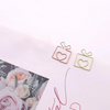 Hochzeit, Hochzeit Papeterie, Büroklammern, Herz Büroklammern, Papier Clip, Scrapbook, Wedding Scrapbook, Gastgeschenk, Hochzeitseinladung, Dankeskarten