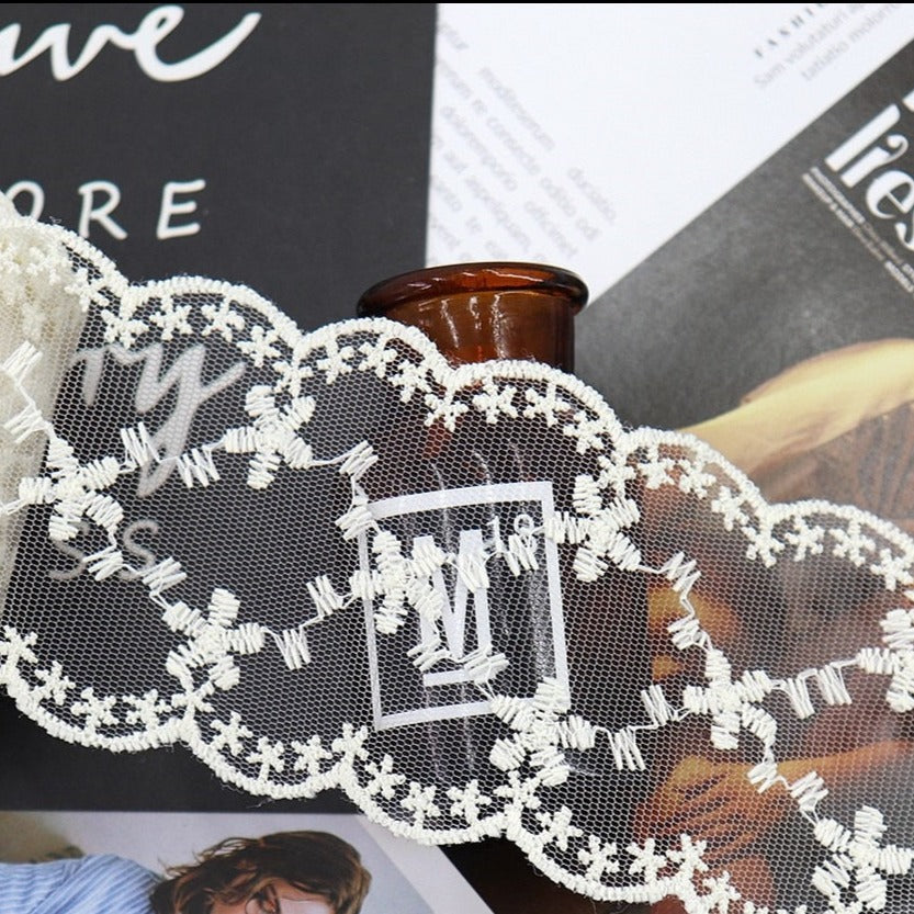 Spitzenbänder, Dekoband, Band mit Spitze, Schleifen, Hochzeitsschleife, Bänder für Einladungskarten, Dekoschleife, Stuhlschleife, Vintage Hochzeit, Geschenkband, Geschenkverpackung, Hochzeitsband, Hochzeits-Villa, Dekoration, Save the Date, Hochzeitseinladung, Romantische Bänder Schleifen, Hochzeitsspitze