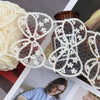 Spitzenbänder, Dekoband, Band mit Spitze, Schleifen, Hochzeitsschleife, Bänder für Einladungskarten, Dekoschleife, Stuhlschleife, Vintage Hochzeit, Geschenkband, Geschenkverpackung, Hochzeitsband, Hochzeits-Villa, Dekoration, Save the Date, Hochzeitseinladung, Romantische Bänder Schleifen, Hochzeitsspitze