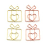 Hochzeit, Hochzeit Papeterie, Büroklammern, Herz Büroklammern, Papier Clip, Scrapbook, Wedding Scrapbook, Gastgeschenk, Hochzeitseinladung, Dankeskarten
