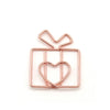 Hochzeit, Hochzeit Papeterie, Büroklammern, Herz Büroklammern, Papier Clip, Scrapbook, Wedding Scrapbook, Gastgeschenk, Hochzeitseinladung, Dankeskarten