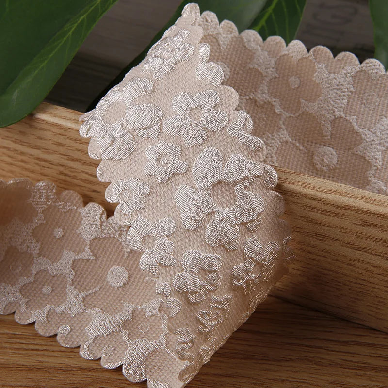 Deko Band, Blumenband, 3D Blumen, Schleifen,  Hochzeitsschleife, Bänder für Einladungskarten, Dekoband, Dekoschleife, Stuhlschleife,  Geschenkband, Geschenkverpackung, Hochzeitsband, hochzeits-Villa, Dekoration,  Save the Date, Hochzeitseinladung, Hochzeitsbox