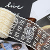 Spitzenbänder, Dekoband, Band mit Spitze, Schleifen, Hochzeitsschleife, Bänder für Einladungskarten, Dekoschleife, Stuhlschleife, Vintage Hochzeit, Geschenkband, Geschenkverpackung, Hochzeitsband, Hochzeits-Villa, Dekoration, Save the Date, Hochzeitseinladung, Romantische Bänder Schleifen, Hochzeitsspitze