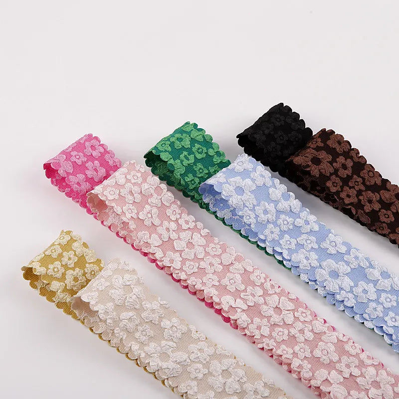 Deko Band, Blumenband, 3D Blumen, Schleifen,  Hochzeitsschleife, Bänder für Einladungskarten, Dekoband, Dekoschleife, Stuhlschleife,  Geschenkband, Geschenkverpackung, Hochzeitsband, hochzeits-Villa, Dekoration,  Save the Date, Hochzeitseinladung, Hochzeitsbox