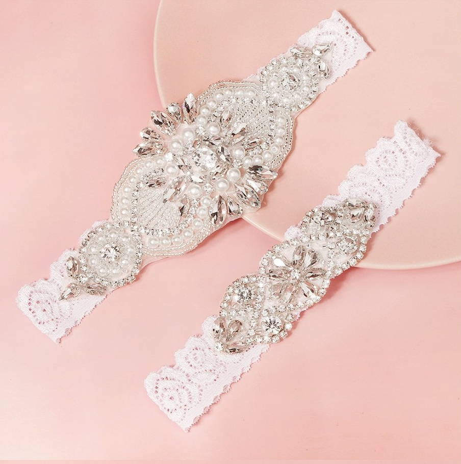 Marlene Strumpfband 2 Stück | Braut Accessoires
