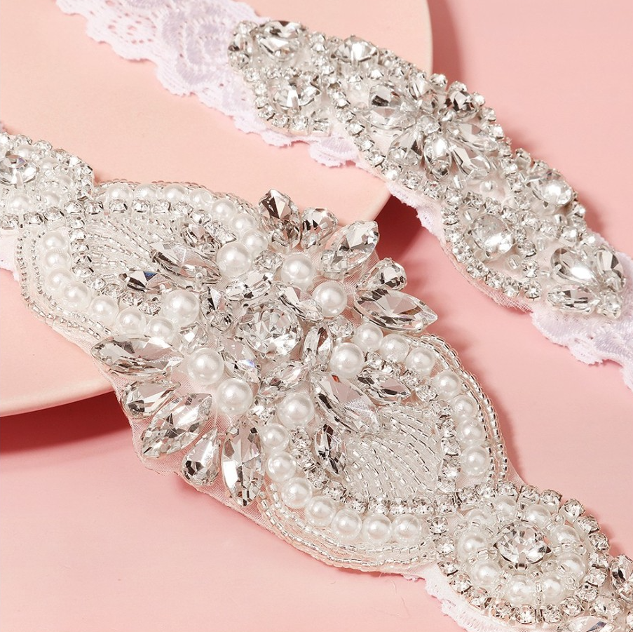 Marlene Strumpfband 2 Stück | Braut Accessoires