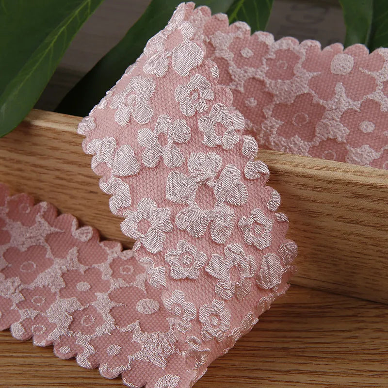 Deko Band, Blumenband, 3D Blumen, Schleifen,  Hochzeitsschleife, Bänder für Einladungskarten, Dekoband, Dekoschleife, Stuhlschleife,  Geschenkband, Geschenkverpackung, Hochzeitsband, hochzeits-Villa, Dekoration,  Save the Date, Hochzeitseinladung, Hochzeitsbox