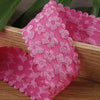 Deko Band, Blumenband, 3D Blumen, Schleifen,  Hochzeitsschleife, Bänder für Einladungskarten, Dekoband, Dekoschleife, Stuhlschleife,  Geschenkband, Geschenkverpackung, Hochzeitsband, hochzeits-Villa, Dekoration,  Save the Date, Hochzeitseinladung, Hochzeitsbox