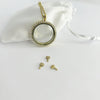 Floating Memories Medaillon, Floating Charms, Floating Medaillon, Hochzeitsmedaillon, Floating Memorys, Palme Charms, Charmes, Urlaub Charms, besonderes Geschenk, Erinnerung, persönliches Schmuckstück, schwebende Kette, schwebendes Medaillon, Hochzeit, Hochzeits-Villa, Hochzeitsgeschenk, Hochzeitsschmuck, Flitterwochen, 
