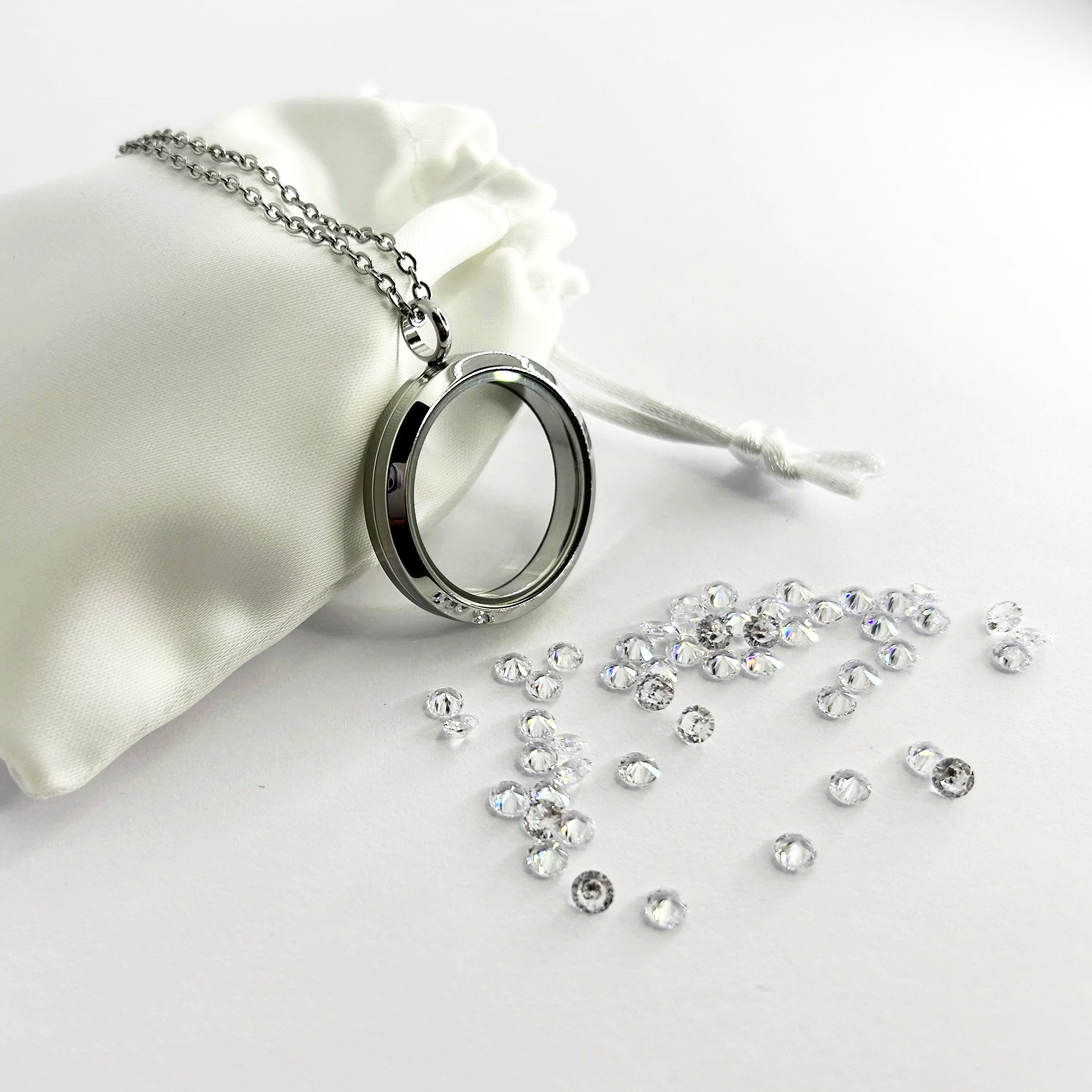 Diamantensteine Zirkonia Charms Floating Memories | Diamond Zirconia Charms