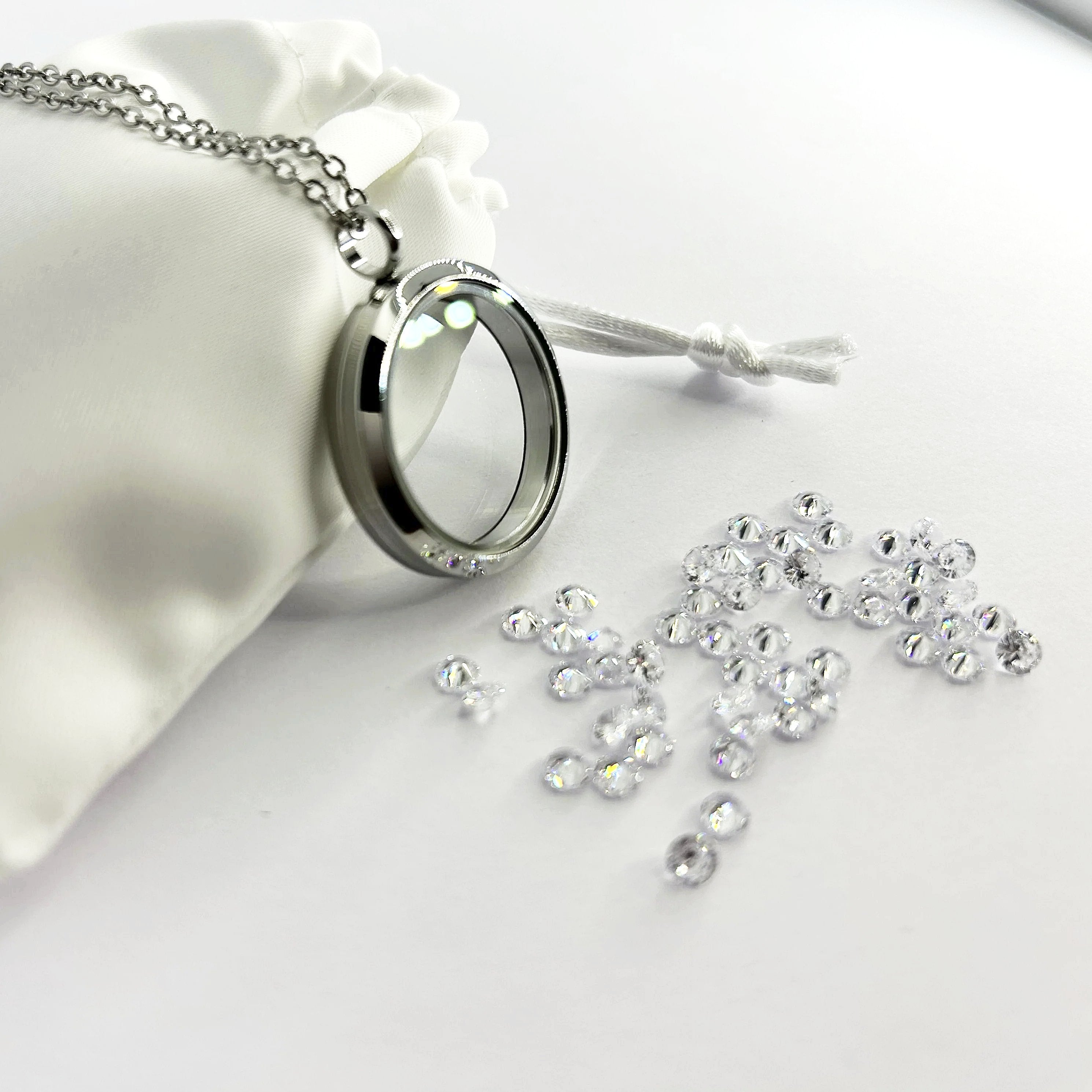 Diamantensteine Zirkonia Charms Floating Memories | Diamond Zirconia Charms