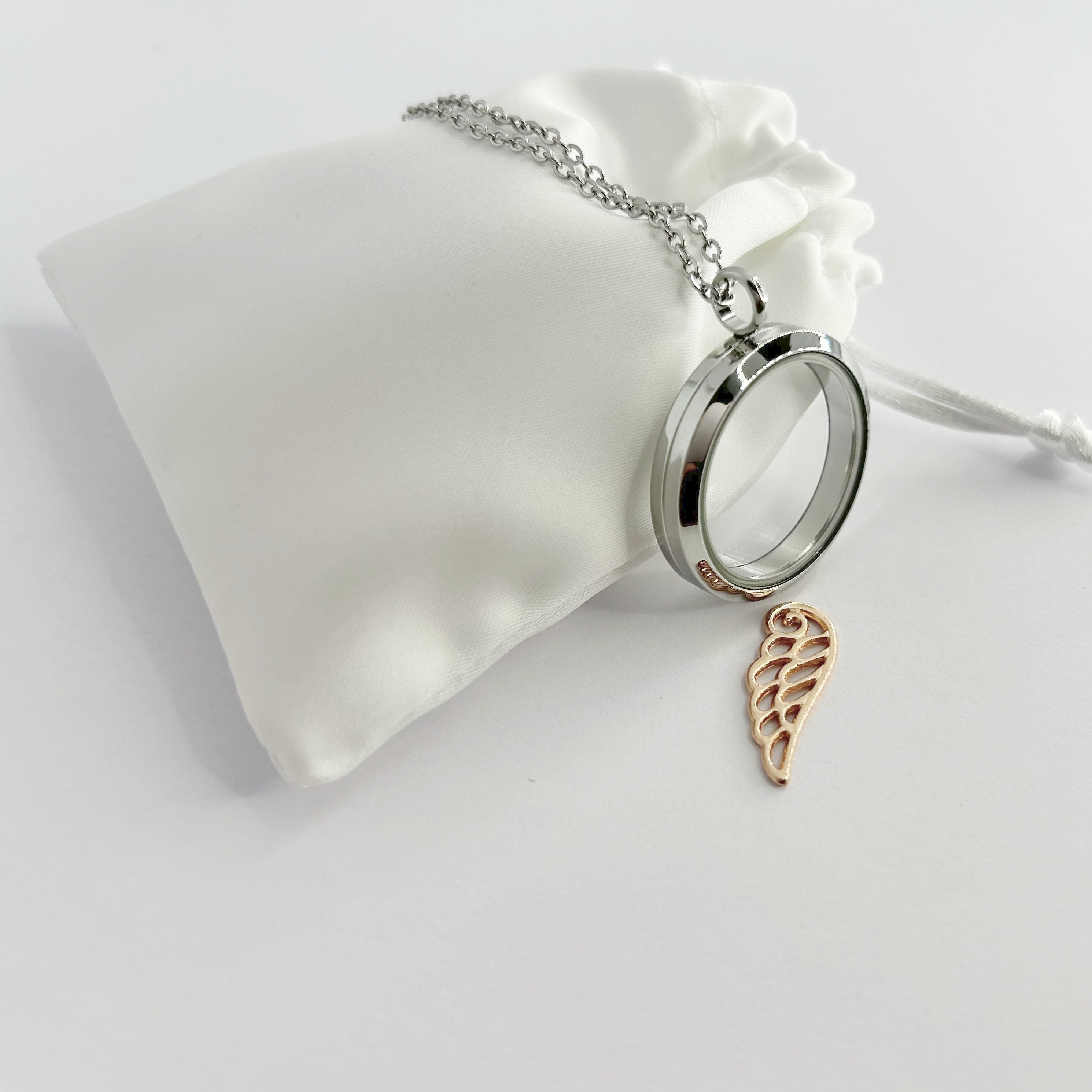 Engelsflügel groß Charms Floating Memories | Flügel Charms