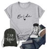 Team Bride, T-Shirts, Team Bride Bachelorette, Party, Shower, Junggesellenenabschied, JGA Girls, bedruckte T-shirts, Hochzeitsvilla, Hochzeitsshop, Jga Accessoires, 