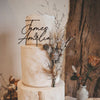 Cakepopper, Kuchendeko, Acryldeko, Tortentopper, Hochzeitstorte deko, Gold, Silber, Wedding Cake Topper, Herztopper, Herzen, Hochzeits-Villa, personalisierte Kuchendeko, Brautpaa Namen, 