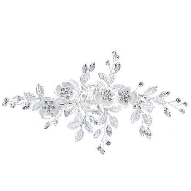 Brautschmuck, Haarschmuck, Hochzeitsfrisur, Haarspange Hochzeit, Perlen, Brauthaarschmuck, Schmuckkamm, Haarranke, Flechtfrisur,  Haarnadeln, romantischer Haarschmuck, eleganter Haarschmuck, Haarrebe, Kopfschmuck, Blumenschmuck, Rosegold, Silber, Gold, Draht, lang, breit, Haarkette, Blütenranke, Hochzeits-Villa, Brautaccessoire, Hochzeits accessoire, Braut, Hochzeit, Strass, Perlen, Haarspange Hochzeit, Kristallsteinchen, 
