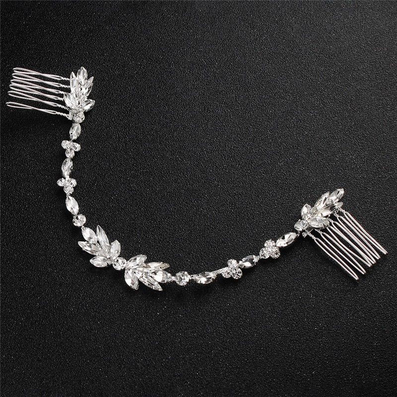 Brautschmuck, Haarschmuck, Hochzeitsfrisur, Haarspange Hochzeit, Perlen, Brauthaarschmuck, Schmuckkamm, Haarreif, Flechtfrisur,  Haarnadeln, romantischer Haarschmuck, eleganter Haarschmuck, Haarrebe, Kopfschmuck, Blumenschmuck, Rosegold, Silber, Gold, Draht, lang, breit, Haarkette, Blütenranke, Hochzeits-Villa, Brautaccessoire, Hochzeits accessoire, Braut, Hochzeit, Strass, Perlen, Haarspange Hochzeit, Kristallsteinchen, 