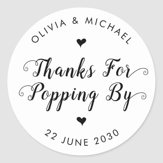 Aufkleber individuell, Sticker rund, Aufkleber Hochzeit, Wedding Sticker, Gastgeschenke, Candy-Bar, Candy Bar, Dankeskarten Hochzeit, Einladungskarten, Umschläge Hochzeitseinladungen, Schön das du da bist, Thank you, 