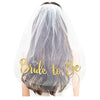 JGA Schleier, Schleier Braut, Bride to be Schleier, JGA Accessoires, Team Braut, Brautschleier JGA, Weißer schleier bedruckt, Outfit JGA Junggesellinnenabschied Schleier,