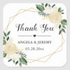 Aufkleber individuell, Sticker eckig, Aufkleber Hochzeit, Wedding Sticker, Gastgeschenke, Candy-Bar, Candy Bar, Dankeskarten Hochzeit, Einladungskarten, Umschläge Hochzeitseinladungen, Schön das du da bist, Thank you, 