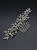 Brautschmuck, Haarschmuck, Hochzeitsfrisur, Haarspange Hochzeit, Kristall, Brauthaarschmuck, Schmuckkamm, Flechtfrisur,   romantischer Haarschmuck, eleganter Haarschmuck, Haarrebe, Kopfschmuck, Blumenschmuck, Rosegold, Silber, Gold, Draht, lang, breit, Hochzeits-Villa, Brautaccessoire, Hochzeits accessoire, Braut, Hochzeit, Strass, Haarspange Hochzeit, Kristallsteinchen, 