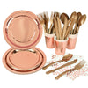 Rosegold Geschirr, Partygeschirr, Einweggeschirr, JGA Teller, Pappteller, Rosegold Pappteller, Strohhalm Rose, Becher gold, Pappbecher JGA, Servietten rosegold, Wimpelkette gold, JGA deko, Tortenplatte rosegold, Muffinständer, Kuchenständer, kleine Pappteller, große Einwegteller, Tischdecke rosegold, Einwegbesteck, Gabeln rosegold, Messer, Löffel, Wimpelkette Geburtstag, Picknick Geschirr