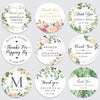 Aufkleber individuell, Sticker rund, Aufkleber Hochzeit, Wedding Sticker, Gastgeschenke, Candy-Bar, Candy Bar, Dankeskarten Hochzeit, Einladungskarten, Umschläge Hochzeitseinladungen, Schön das du da bist, Thank you, 