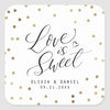 Aufkleber individuell, Sticker eckig, Aufkleber Hochzeit, Wedding Sticker, Gastgeschenke, Candy-Bar, Candy Bar, Dankeskarten Hochzeit, Einladungskarten, Umschläge Hochzeitseinladungen, Schön das du da bist, Thank you, 