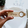 Platzkarte, Namensschild, Namenschild Hochzeit, Gastgeschenk, Hochzeit, Tischdeko, personalisierter Platzkarten, Geschenke, Wedding givaway, Hochzeits-Villa, 