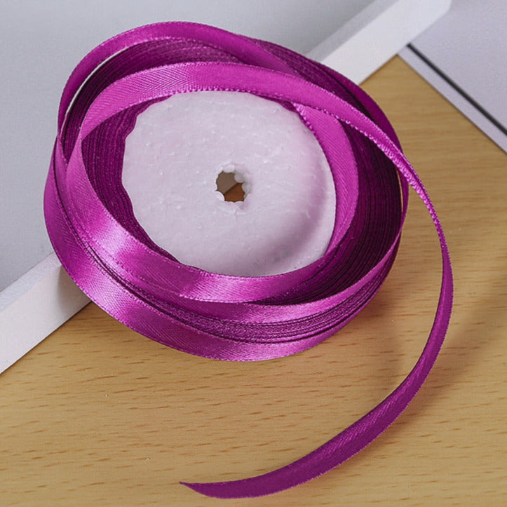 Satin, Band, Satinband, Schleife, Geschenkverpackung, Seidenband, Geschenkband, Hochzeitsschleife, Verpackung, dünnes Band,  Schleifenband, Dekoband, 