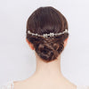 Brautschmuck, Haarschmuck, Hochzeitsfrisur, Haarspange Hochzeit, Perlen, Brauthaarschmuck, Schmuckkamm, Haarreif, Flechtfrisur,  Haarnadeln, romantischer Haarschmuck, eleganter Haarschmuck, Haarrebe, Kopfschmuck, Blumenschmuck, Rosegold, Silber, Gold, Draht, lang, breit, Haarkette, Blütenranke, Hochzeits-Villa, Brautaccessoire, Hochzeits accessoire, Braut, Hochzeit, Strass, Perlen, Haarspange Hochzeit, Kristallsteinchen, 