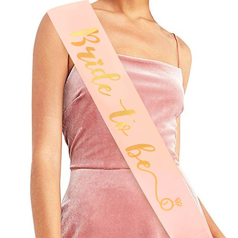 Schärpe, JGA Schärpe, Scherpe für JGA, Brautscherpe, Brut, Hochzeit, Party, Accessoires JGA, Satinschärpe,  Team Braut Schärpe, Junggesellinnenabschied Schärpe, Bride