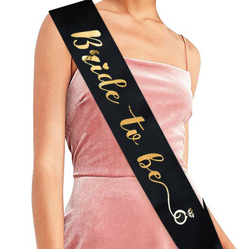 Schärpe, JGA Schärpe, Scherpe für JGA, Brautscherpe, Brut, Hochzeit, Party, Accessoires JGA, Satinschärpe,  Team Braut Schärpe, Junggesellinnenabschied Schärpe, Bride
