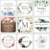 Aufkleber individuell, Sticker eckig, Aufkleber Hochzeit, Wedding Sticker, Gastgeschenke, Candy-Bar, Candy Bar, Dankeskarten Hochzeit, Einladungskarten, Umschläge Hochzeitseinladungen, Schön das du da bist, Thank you, 