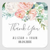 Aufkleber individuell, Sticker eckig, Aufkleber Hochzeit, Wedding Sticker, Gastgeschenke, Candy-Bar, Candy Bar, Dankeskarten Hochzeit, Einladungskarten, Umschläge Hochzeitseinladungen, Schön das du da bist, Thank you, 