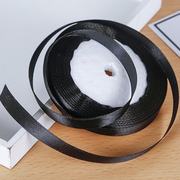 Satin, Band, Satinband, Schleife, Geschenkverpackung, Seidenband, Geschenkband, Hochzeitsschleife, Verpackung, dünnes Band,  Schleifenband, Dekoband, 
