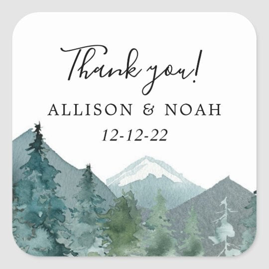 Aufkleber individuell, Sticker eckig, Aufkleber Hochzeit, Wedding Sticker, Gastgeschenke, Candy-Bar, Candy Bar, Dankeskarten Hochzeit, Einladungskarten, Umschläge Hochzeitseinladungen, Schön das du da bist, Thank you, 