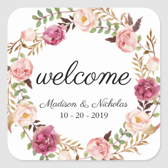 Aufkleber individuell, Sticker eckig, Aufkleber Hochzeit, Wedding Sticker, Gastgeschenke, Candy-Bar, Candy Bar, Dankeskarten Hochzeit, Einladungskarten, Umschläge Hochzeitseinladungen, Schön das du da bist, Thank you, 